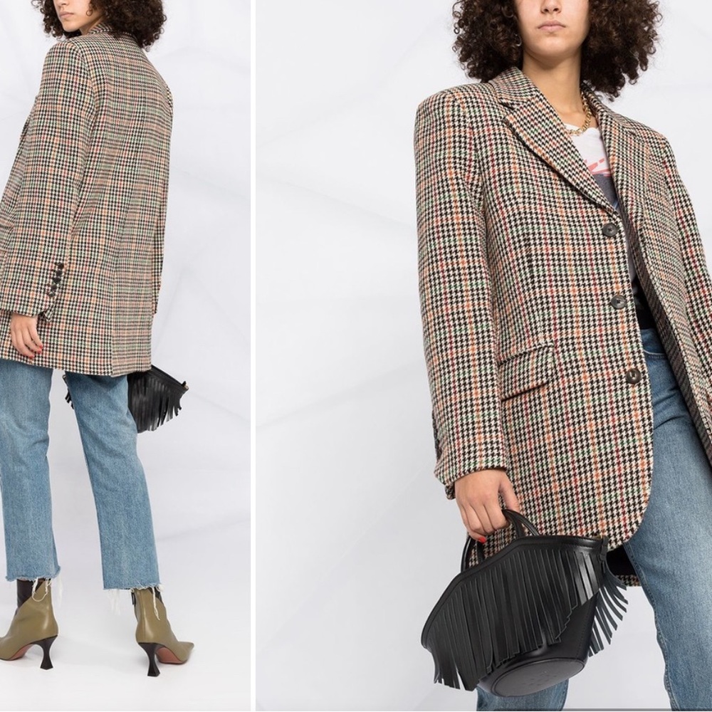 Zadig & Voltaire Houndstooth-Check Blazer